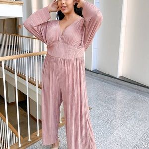 Dusty pink jumpsuit